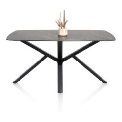 Palace, eetkamertafel 210 x 110 cm - centrale poot - Onyx