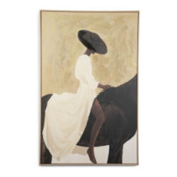 Amazone cadre 90x140cm - Multicouleur
