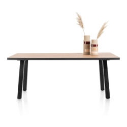 Avalox, table 200 x 98 cm - couleur natural - 4 pied