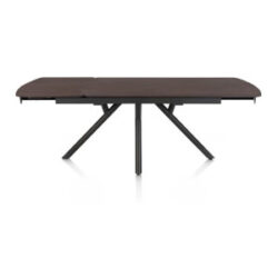 Novello, uitschuiftafel 170 (+ 60) x 100 cm - Clay
