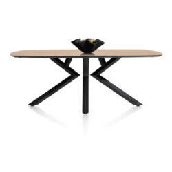 Masura, eetkamertafel ovaal - 200 x 105 cm - Eiken