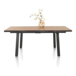 Carreras, table à rallonge 160 (+ 50) x 100 cm