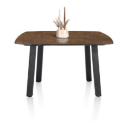 Palace, eetkamertafel 160 x 110 cm - 4-poten - Roest