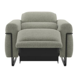 Creazzo, Fauteuil - elektrisch verstelbaar - 2 motoren - designpoot