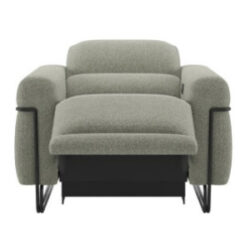 Creazzo, Fauteuil - réglable électriquement - 2 moteurs - pied design