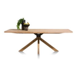 Jardino, eetkamertafel 230 x 105 cm - centrale poot