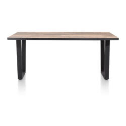 Avalox, table 170 x 98 cm - couleur driftwood - V pied