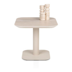 Brianto, salontafel 50 x 50 cm - keramiek blad Travertin