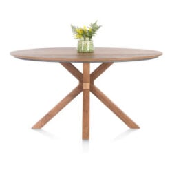 Trapani, eetkamertafel ellips 150 x 120 cm