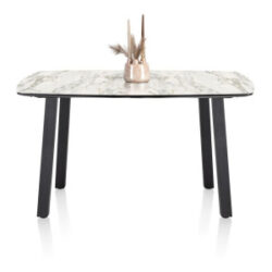 Palace, table de bar 150 x 120 cm - 4-pieds (hauteur: 92 cm) - blanc