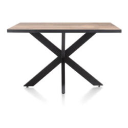Avalox, table 140 x 98 cm - couleur driftwood - centrale pied