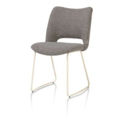 Kodi, eetkamerstoel - frame nebbia - stof Brioni - lever