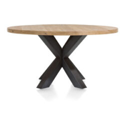 Metalox, table ronde 150 cm