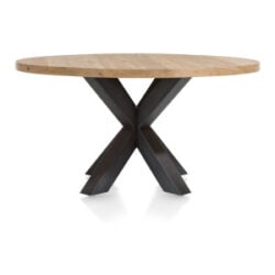 Metalox, eetkamertafel rond 150 cm