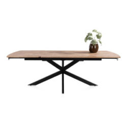 Pavalon, uitschuiftafel 170 (+ 60) x 100 cm - Barnwood