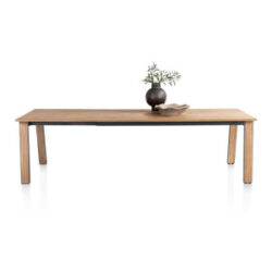 Delmonte, uitschuiftafel 200 (+ 80) x 100 cm