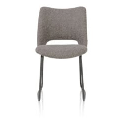 Kodi, eetkamerstoel - frame graphite - stof Brioni - lever