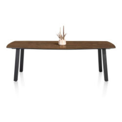 Palace, eetkamertafel 270 x 115 cm - 4-poten - Roest