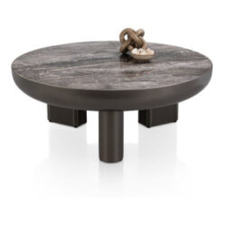 Margo, salontafel steen diameter 89 cm - hoogte 34 cm