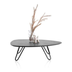 Masura, salontafel laag 110 x 88 cm - Antraciet