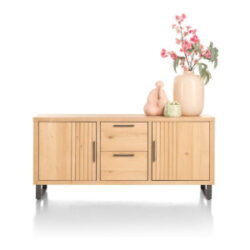 Pavie, dressoir 175 cm - 2-deuren + 2-laden - natural