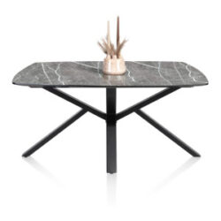 Palace, eetkamertafel 180 x 110 cm - centrale poot - Lichtgrijs