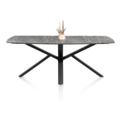 Palace, eetkamertafel 270 x 115 cm - centrale poot - Lichtgrijs