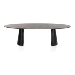 Arabax, eetkamertafel - ellips - 270 x 120 cm - Onyx