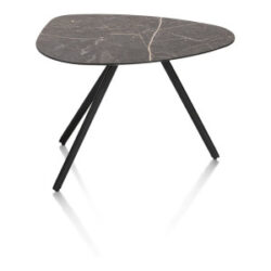 Minato, table basse 60 x 40 cm. - Onyx