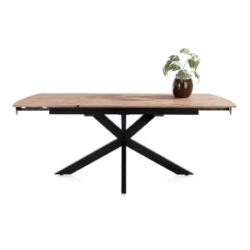 Pavalon, uitschuiftafel 140 (+ 50) x 100 cm - Barnwood