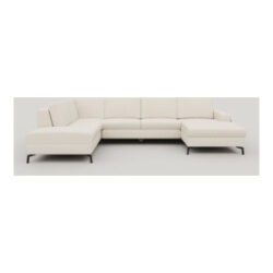 Napels, U-bank links  - stof Vada - Creme