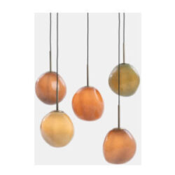 Abby suspension 5*E27 - Multicouleur