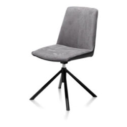 Brody, chaise - combination facade Savannah / cote arriere Kibo - Anthracite