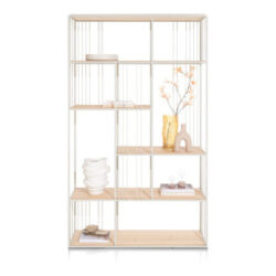 Niora, roomdivider 120 cm - Silk grey