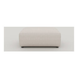 Murcia, pouf - tissu Enzo - Caillou