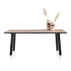 Avalox, eetkamertafel 200 x 98 cm - kleur driftwood - 4 poot