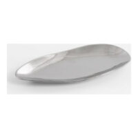 Lisette plat 21x47cm - Argent