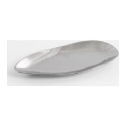 Lisette plat 21x47cm - Argent