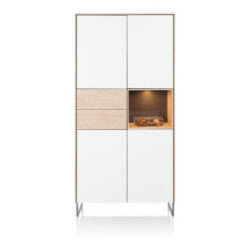 Lindfield, bergkast 100 cm. - 4-deuren + 2-laden + 1-niche (+ LED)