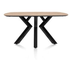 Masura, eetkamertafel ovaal - 150 x 105 cm - Eiken