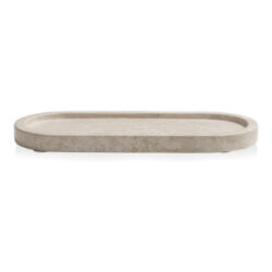 Idas schaal 35x15cm - Cremekleurig
