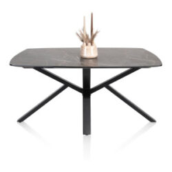Palace, eetkamertafel 180 x 110 cm - centrale poot - Onyx