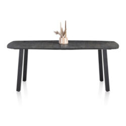 Palace, table de bar 210 x 110 cm - 4-pieds (hauteur: 92 cm) - Anthracite