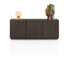Gijon, dressoir 200 cm - 2-deuren + 2-laden met plint