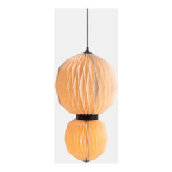Rikke hanglamp 2*E27 D40cm - Beige