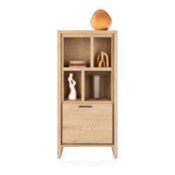 Nystead, bergkast small - 70 cm - 1-deur + 4-niches
