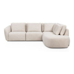 BASENTO - 2,5 zits arm links - ottomane groot rechts