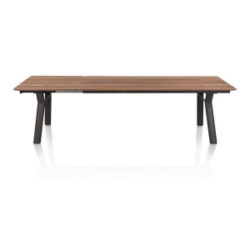 Trapani, table &agrave; rallonge 210 (+ 80) x 100 cm
