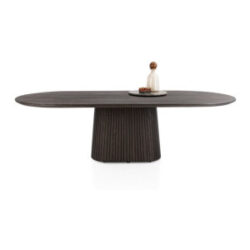Ravello, eetkamertafel 270 x 120 cm - Basalt
