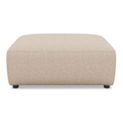 Murcia, pouf - tissu Enzo - Champagne